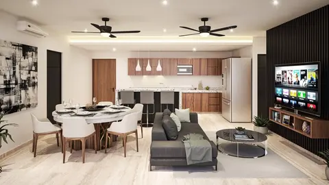 Departamento Cielo con vista panorámica